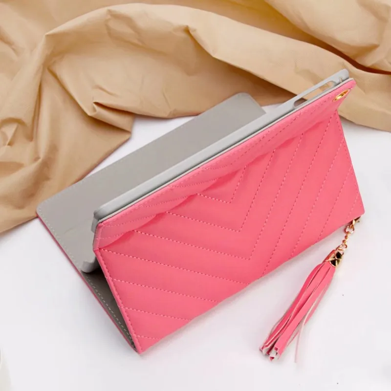Роскошная модная саржа из искусственной кожи чехол для Apple iPad 2/3/4 9,7 Coque Capa Funda+ экранный протектор пленка+ ручка