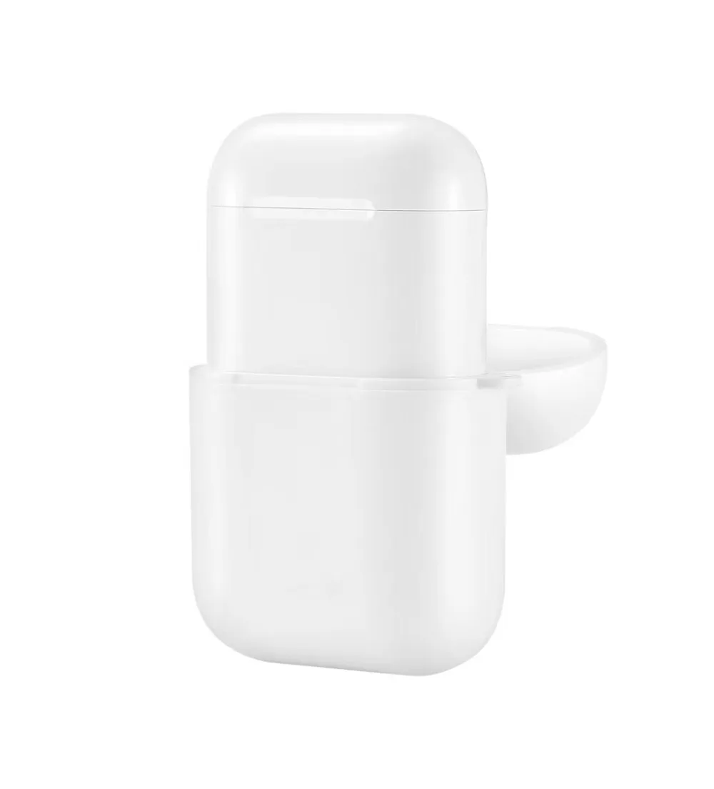 Чехол для беспроводных зарядных наушников для Apple Airpods, чехол для беспроводного зарядного устройства QI, стандартная коробка, совместимая с беспроводным зарядным устройством