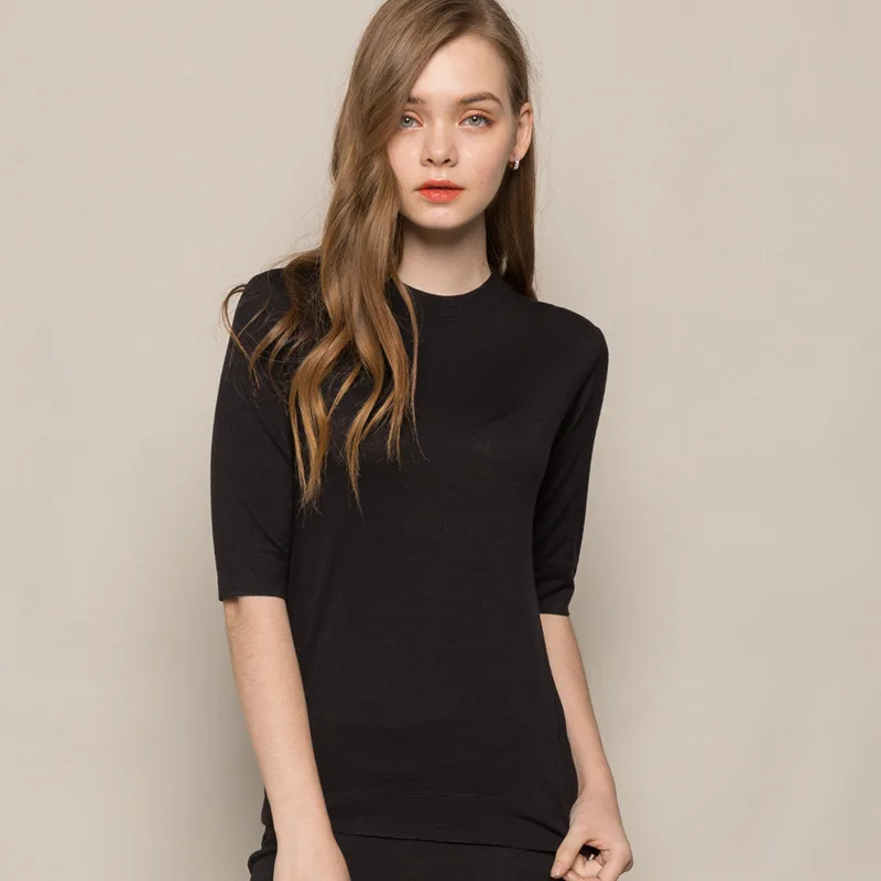 Women Wool Sweater Full Pullovers O-neck Sweet Cashmere Comfortable Soft Female Sweaters 7071 | Женская одежда
