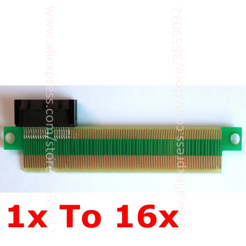 PCI E 1X 4X 8X 16X переходник с внутренней резьбой на внешней адаптер для преобразования