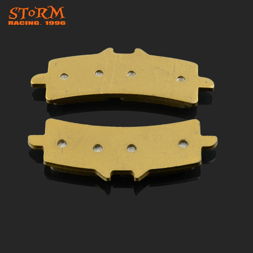

Motorcycle Front Brake Pads For 1000RR RC213 NUDA 900R H2 NINJA SMR450 RC8 675 800 998 10001078 F3 F4R GSXR 600 750 1000 DAYTONA