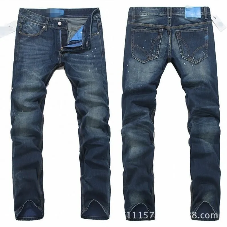 Free shipping !The high quality new fashion famous brand mens warm jeans casual long pants size 29-40 | Мужская одежда