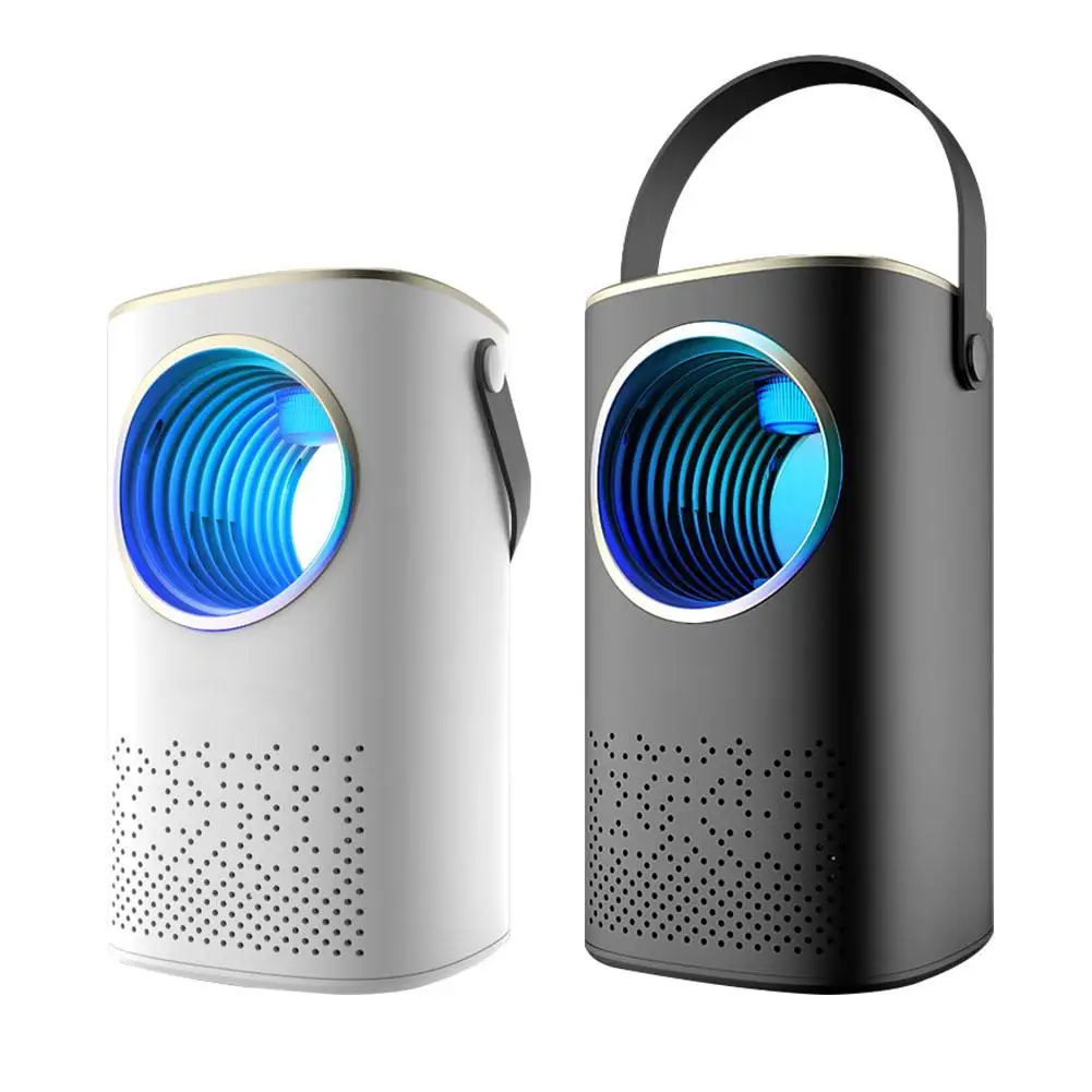 

DC 5V Bug Zapper Indoor Photocatalyst Mosquito Killer LED Lamp Insect Killer Safe USB Powered Mosquito Zapper with Built in Fan