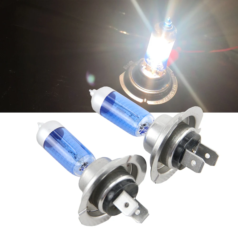 2 шт. автомобильные галогенные лампы H7 55 Вт 6500 К|bulb interiors|bulb lightbulb h7 |
