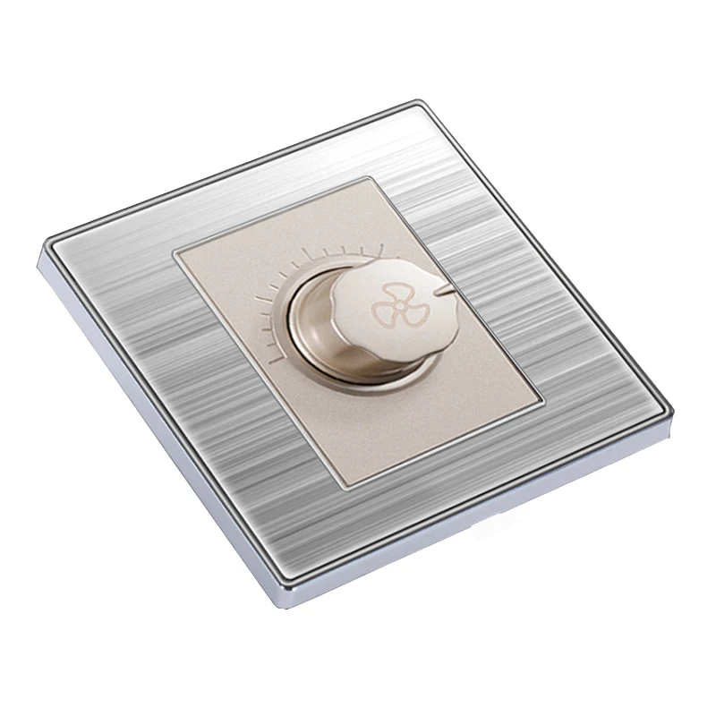 Роскошный контроллер скорости вентилятора настенный выключатель прерыватель