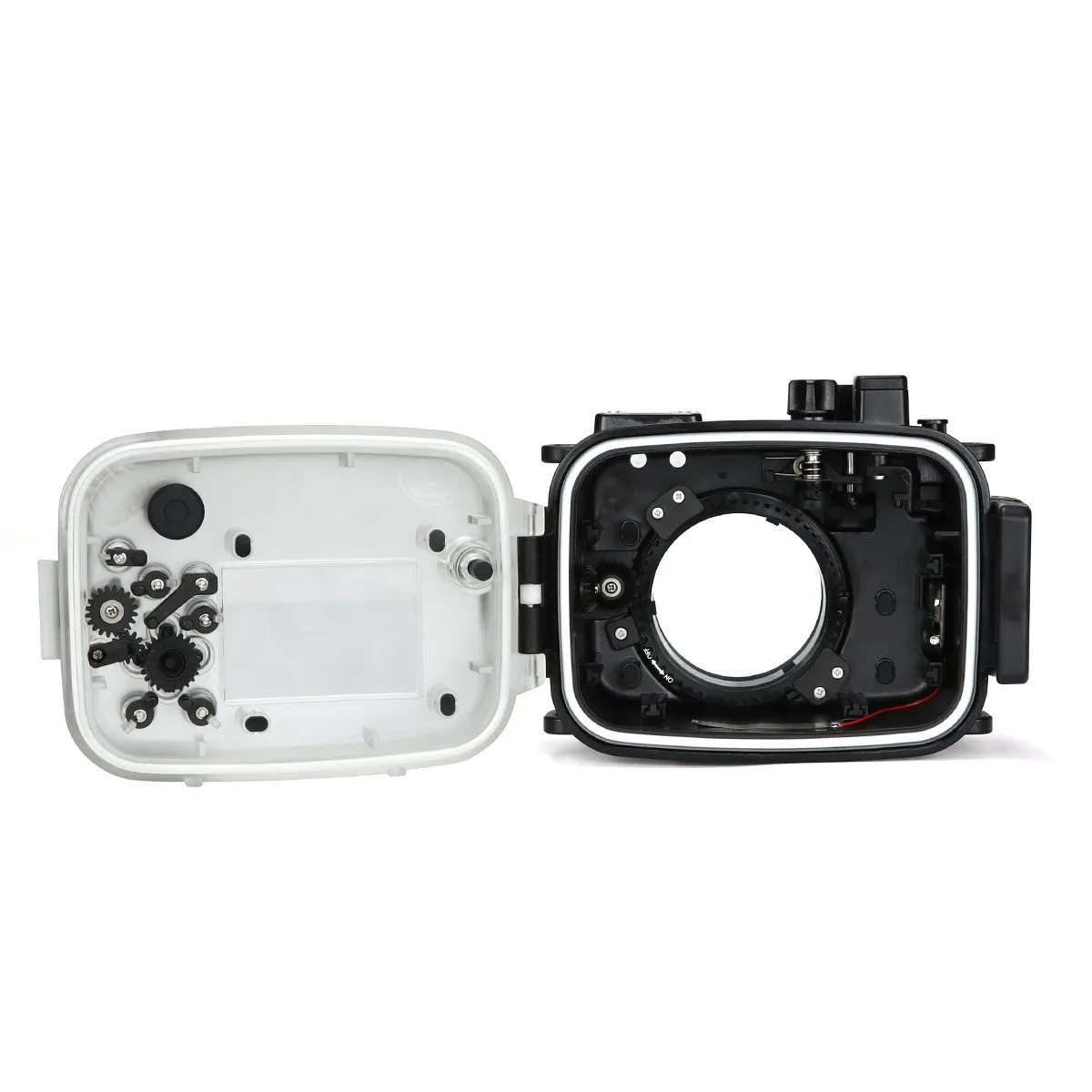 SeaFrogs 40 м/130 футов корпус подводной камеры для Canon EOS M6 22 мм объектив