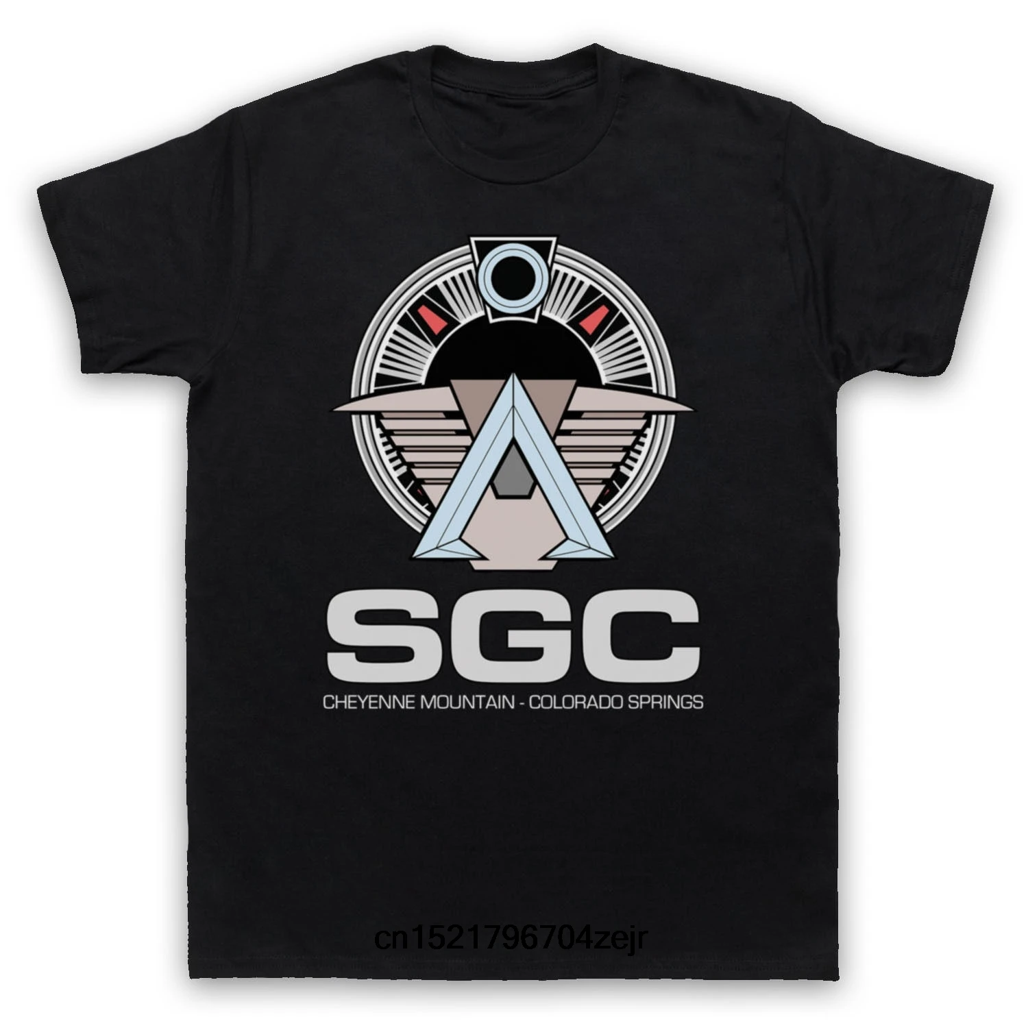 Мужская футболка Sgc Stargate неформальная команда звездных ворот забавная новинка wo