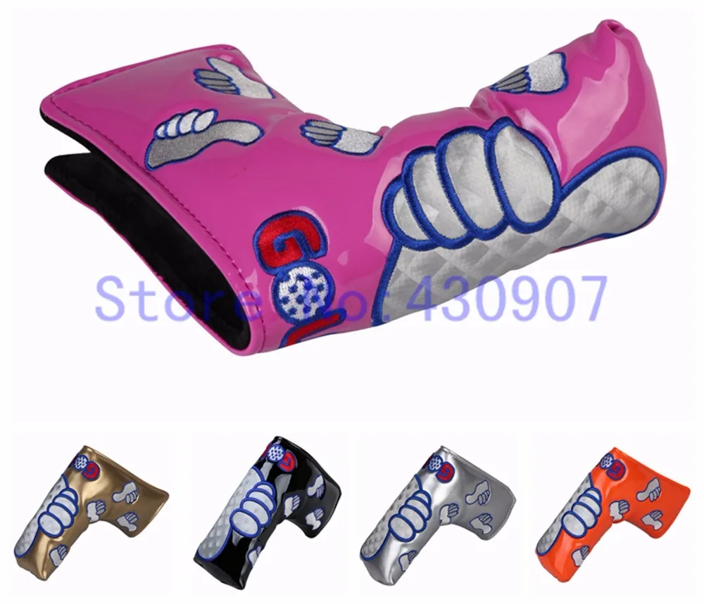 Новый магнит 1 шт. клюшки для клюшек 10 видов цветов гольфа|putter head cover|golf putter coverputter