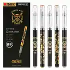 410 шт. M  G Одна деталь серии Быстросохнущий гель ручка 0,5 мм Подпись в офисе ручка пуля черного и золотого цвета серии QGPH6102