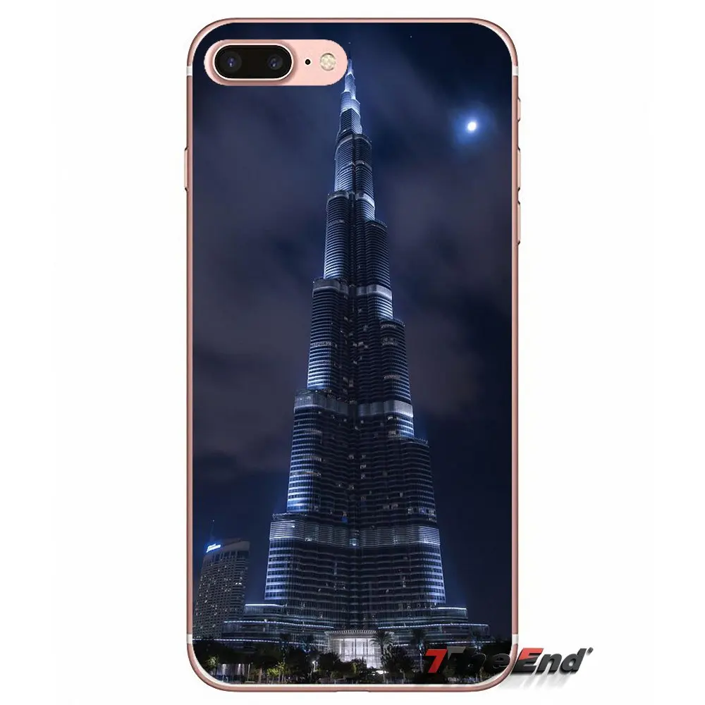 Burj Khalifa Tower building Дубай чехол для Huawei G7 G8 Ascend P7 P8 P9 Lite Honor 4C 5X 5C 6X Mate 7 8 9 Y3 Y5 Y6 II Pro |