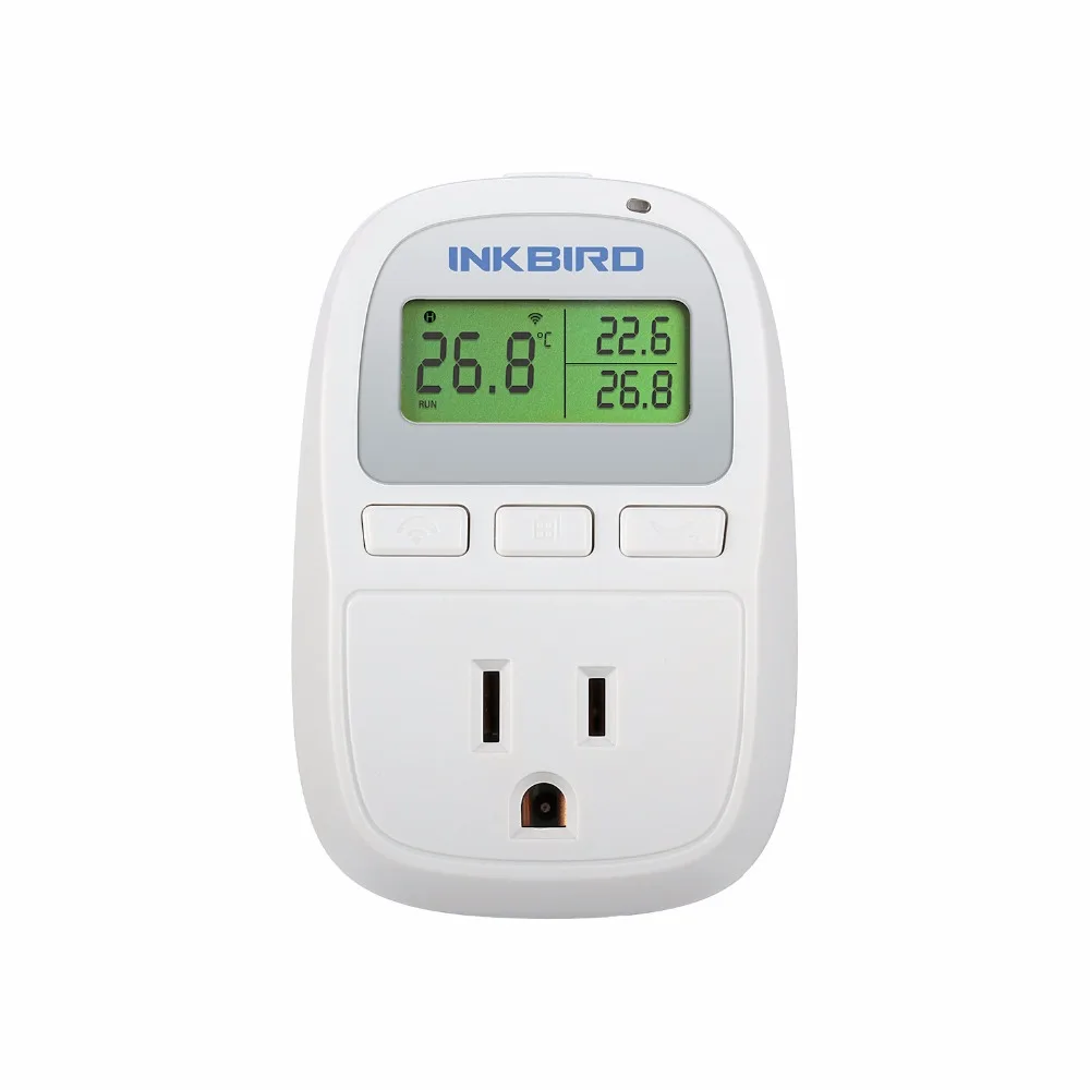 Inkbird C929 Wi-Fi Цифровой Смарт 120VAC 1200 Вт контроллер температуры IOS Android система смартфон нагреватель и охладитель термостат