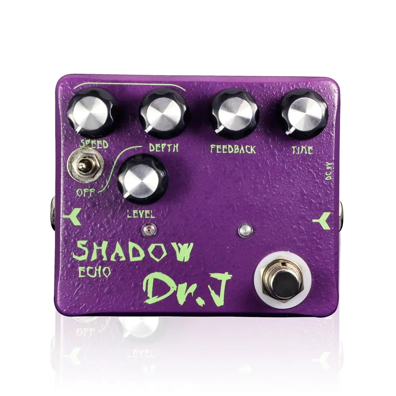 D54 JOYO Dr. J Серия гитара эффективная педаль овердрайв зеленый кристалл, Arsenal Distortion, Sparrow Driver DI для басов, SHADOW ECHO - Цвет: D54
