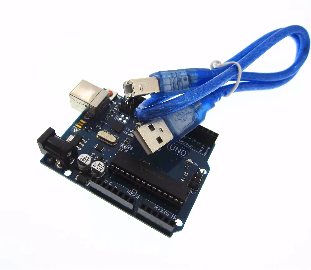 10 шт. UNO R3 MEGA328P ATMEGA16U2 1UNO R3 + 1 USB-кабель