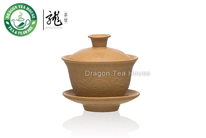 Летучие мыши* Исин Zisha глина желтая дуанни Gaiwan 100 мл 3,5 унций