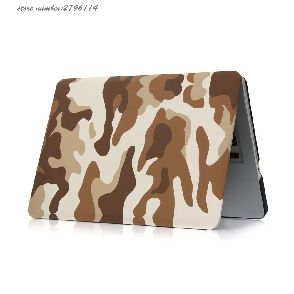 Для Macbook Air 11 13 Чехол военный камуфляж Жесткий пластиковый защитный чехол для Apple Laptop Pro 13 15 с дисплеем retina 12 дюймов