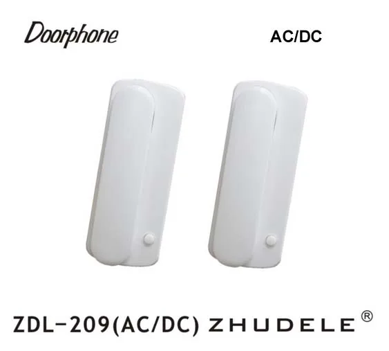 ZHUDELE ZDL 209 AC/DC домофон для домашней безопасности 2 провода новый Аудио Телефон