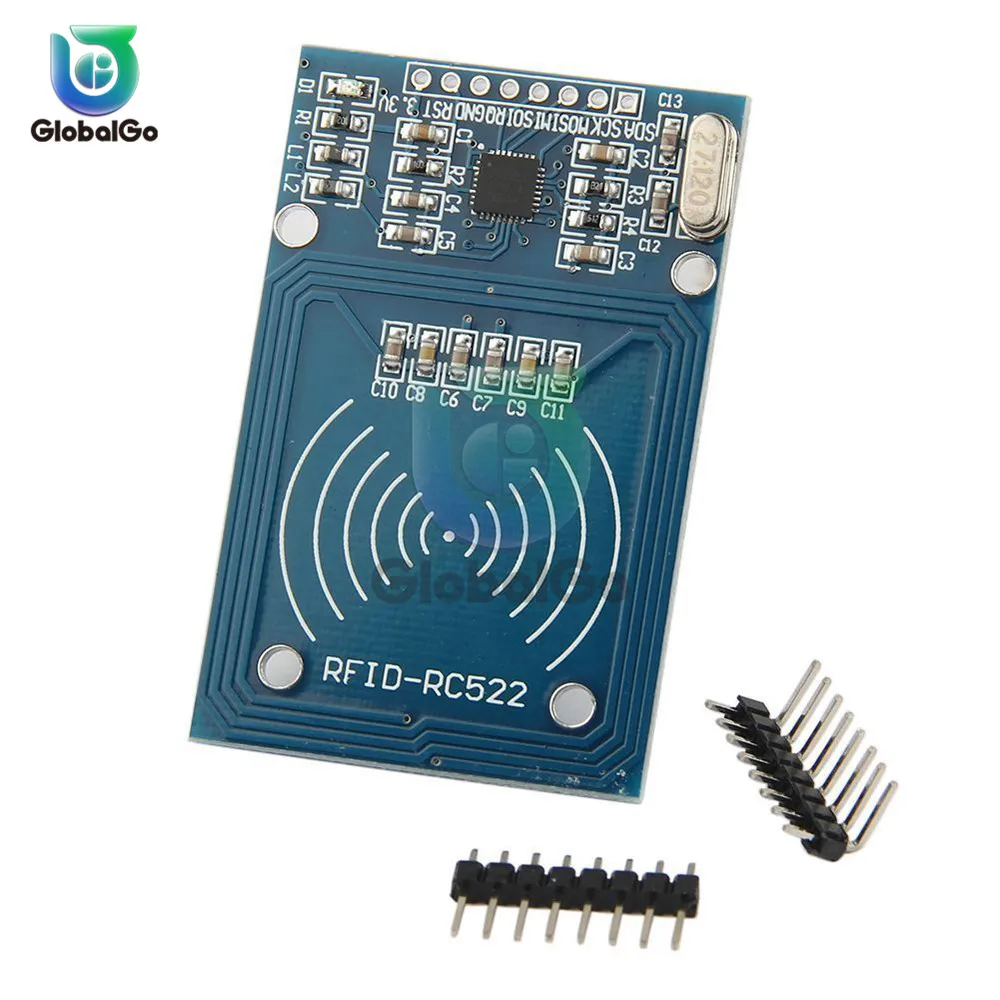 RFID модуль RC522 наборы S50 13 56 МГц 6 см с бирками SPI запись и чтение для arduino антенна IC
