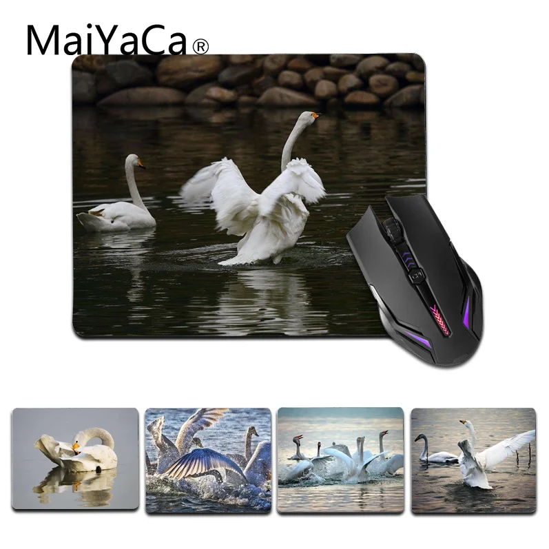 

Игровой коврик для мыши MaiYaCa «Лебедь», размер 18x22 см, 25x29 см