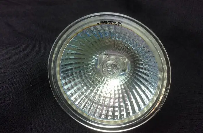 1 шт. MR16 галогенная лампа 12V 20W 35W 50W 50MM Прозрачный Стекло затемнения точечное освещение теплый белый 2700K