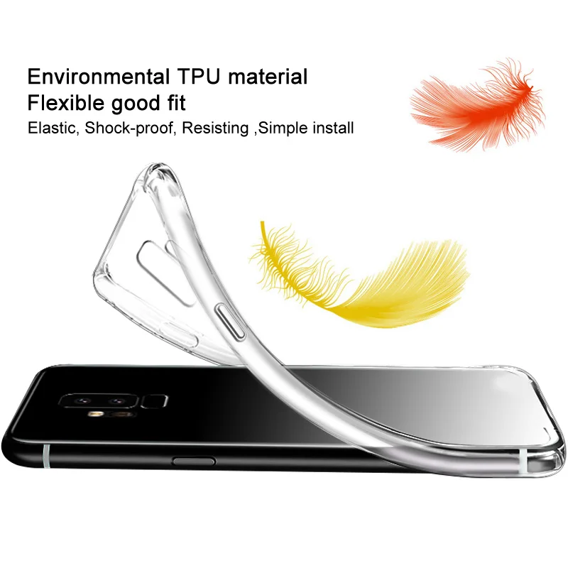 IMAK/мягкие прозрачные чехлы из ТПУ для HTC Desire 12 S прозрачный силиконовый чехол