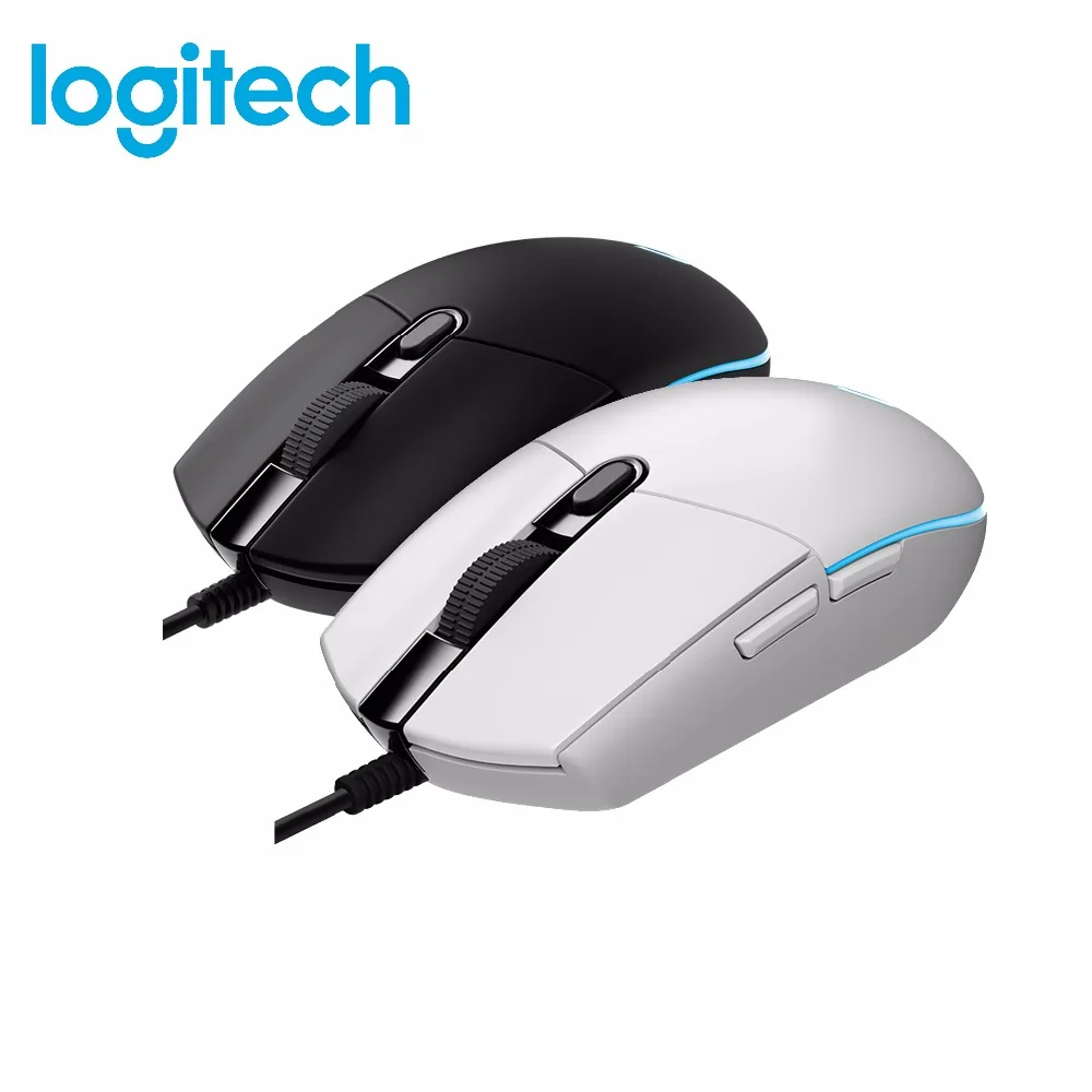 Проводная игровая оптическая мышь logitech G102 PRODIGY 6000 dpi 16,8 м цветной светодиодный настраиваемый 6 кнопок поддержка рабочего стола/ноутбука Windows