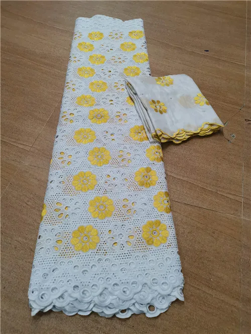 white 2 swiss voile lace in switzerland tissu dentelle white nigerian lace fabrics african dresses for women swiss lace fabric 7yard/lot - Цвет: white 2