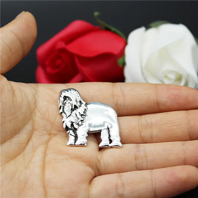 Ожерелье с изображением старой английской овчины миниатюрные собаки фигурки