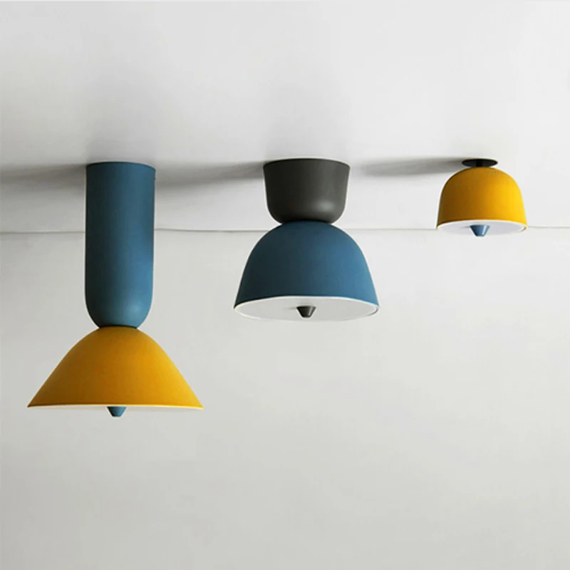 Минималистский однопотолочный светильник в скандинавском стиле индивидуальный