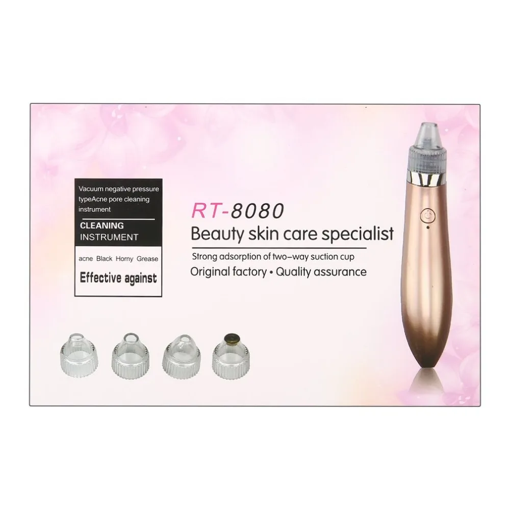 Вакуумная кисточка для чистки пор с отрицательным давлением инструмент