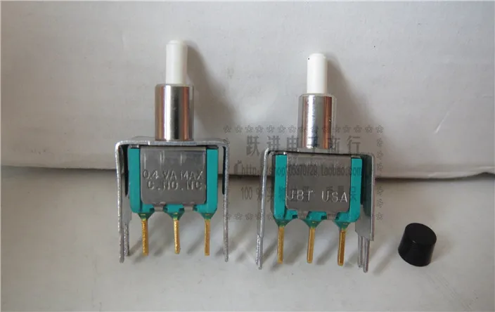 

Импортный США JBT кнопочный переключатель Золотой 3 фута с подставкой переключатель сброса с крышкой нормально открытый нормально закрытый