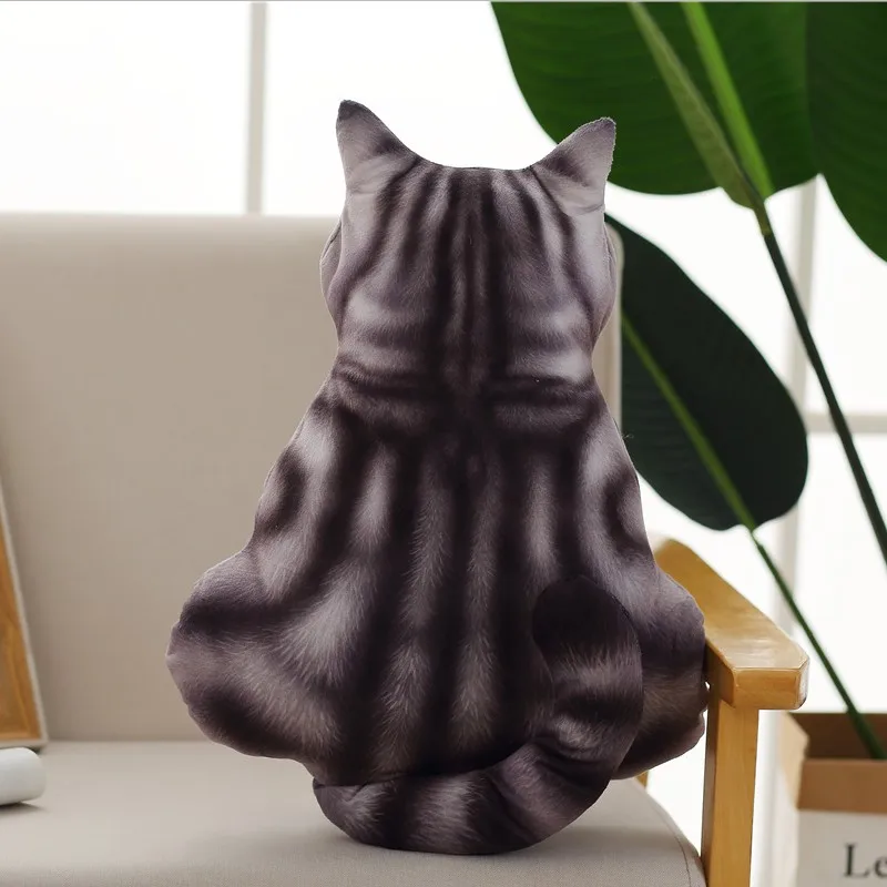 

Kawaii Plush Cat Toys Staffed Cute Shadow Cat Dolls Kids Gift Doll Lovely Animal Toys 3 Colors Home Decoration Soft Pillows