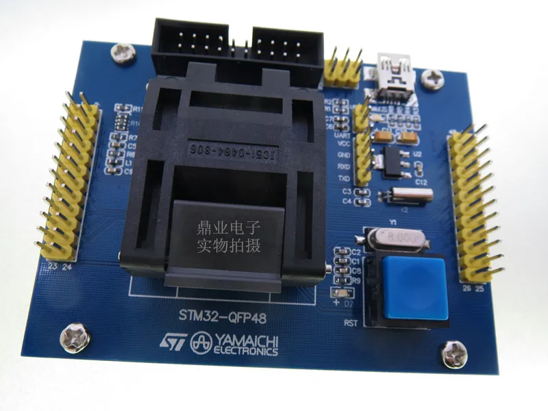Оригинальное гнездо для тестирования GD32 IC GD32F103 программа горения всей серии