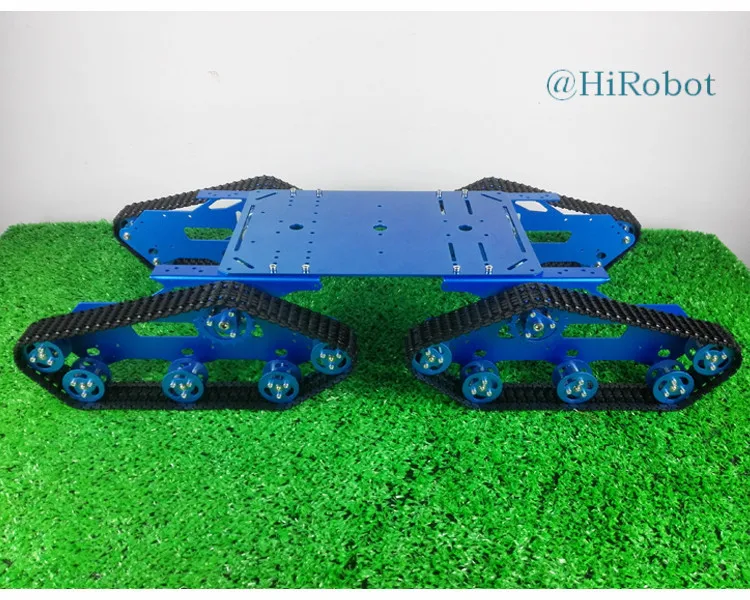 TR900 4WD Танковая машина Алюминиевый сплавный каркас/структура и колеса для проекта изучения робототехники модификации DIY модели.