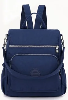 Jinqiaoer Женская водонепроницаемая нейлоновая сумка, модный рюкзак, Портативная сумка через плечо, рюкзак большой емкости, элегантная очаровательная женская сумка