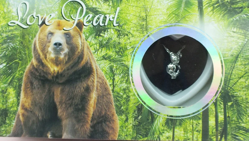 Классический подарок 1 шт. дикие животные пожелания жемчуг комплект цепочка