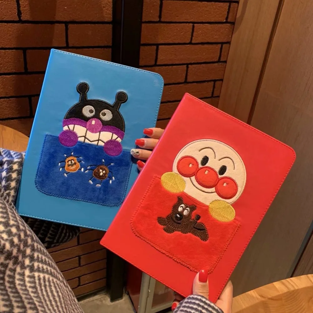 Чехол для iPad 9 7 2017 2018 чехол планшета с вышивкой Хлеб Супермен откидной