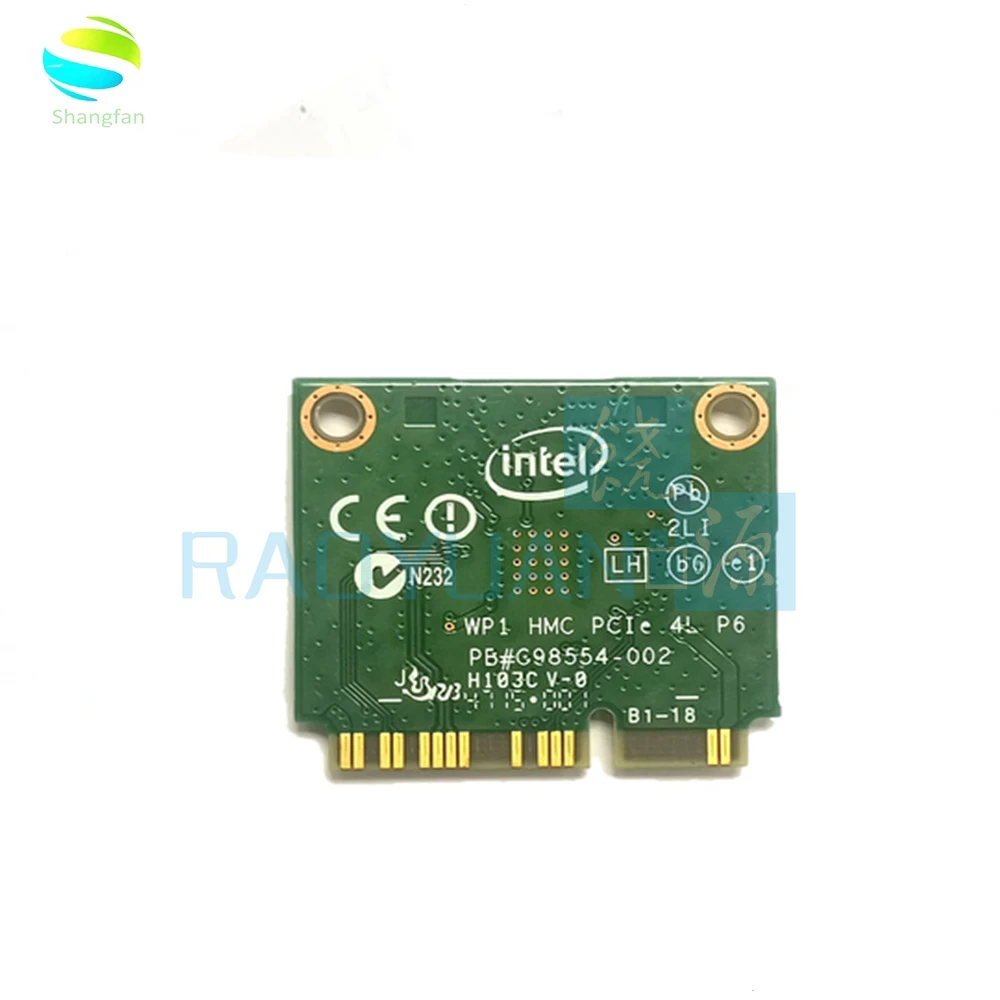 Беспроводная карта для Intel Wireless-N7260 7260HMW NB Mini PCI-E 802.11b/G/N 300M HP EliteBook 820 840 850 FIT 400PO 600PO 800EO