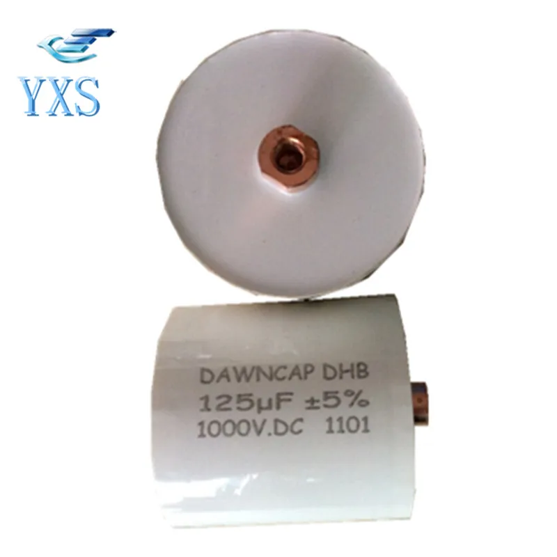 1200VDC 1 мкФ 5 мкФ 125 мкФ высокое Напряжение фильтр резонансный конденсатор с алюминиевой крышкой