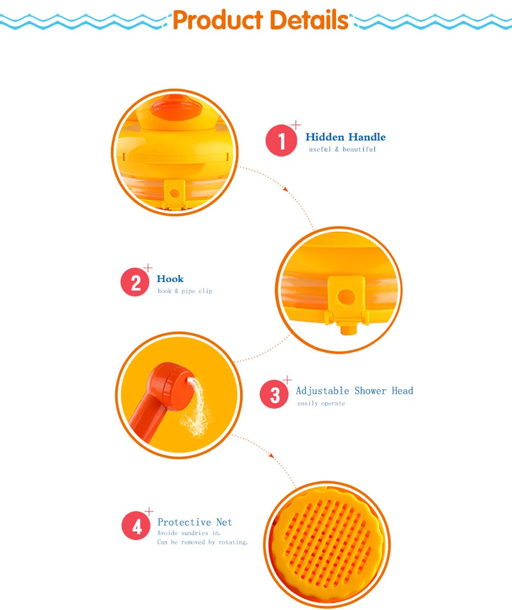 Забавная большая водяная ванночка с распылителем утки для пляжа вечеринки