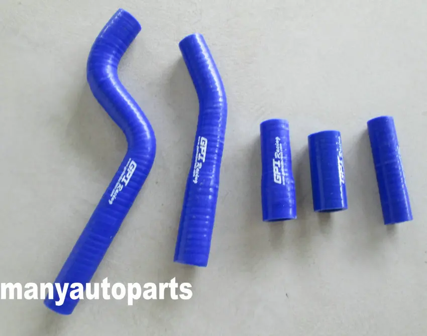 Для YAMAHA YZF250 YZ 250 F YZF 2010 2011 2012 2013 силиконовый шланг радиатора синий | Автомобили и