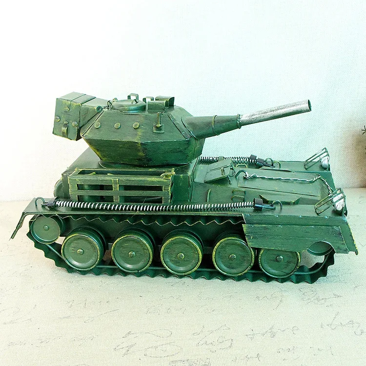 Немецкая Молниеносная станция World War II фронтальная модель танка тигр украшение из