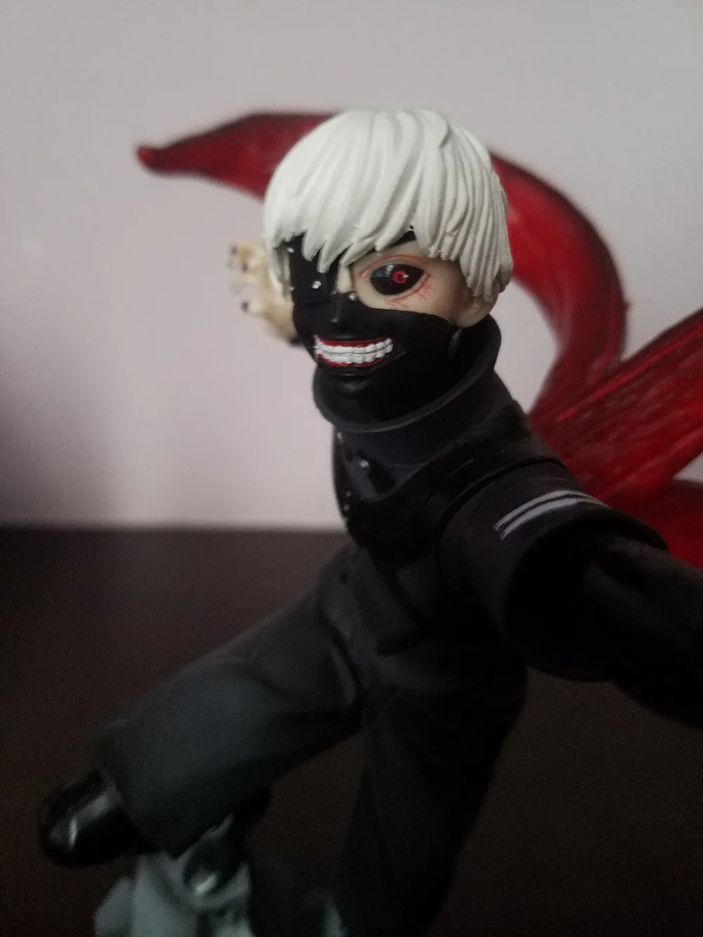 Аниме Токийский Гуль 2 Edizione 23 см Kaneki 1/7 масштаб Dipinte Figura красный и Ver. Azione ПВХ