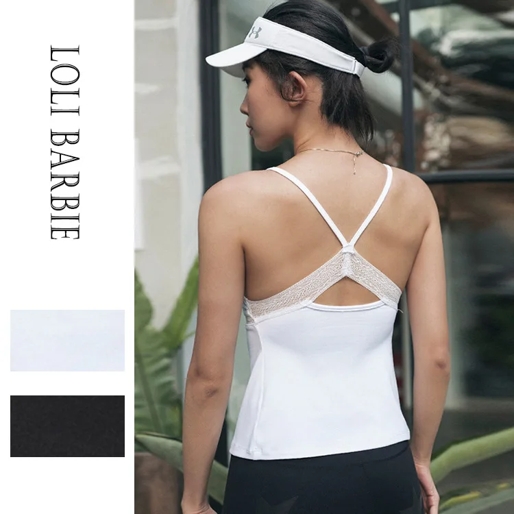 Yoga T-shirt workout clothes tops quick-drying breathable sports blouse