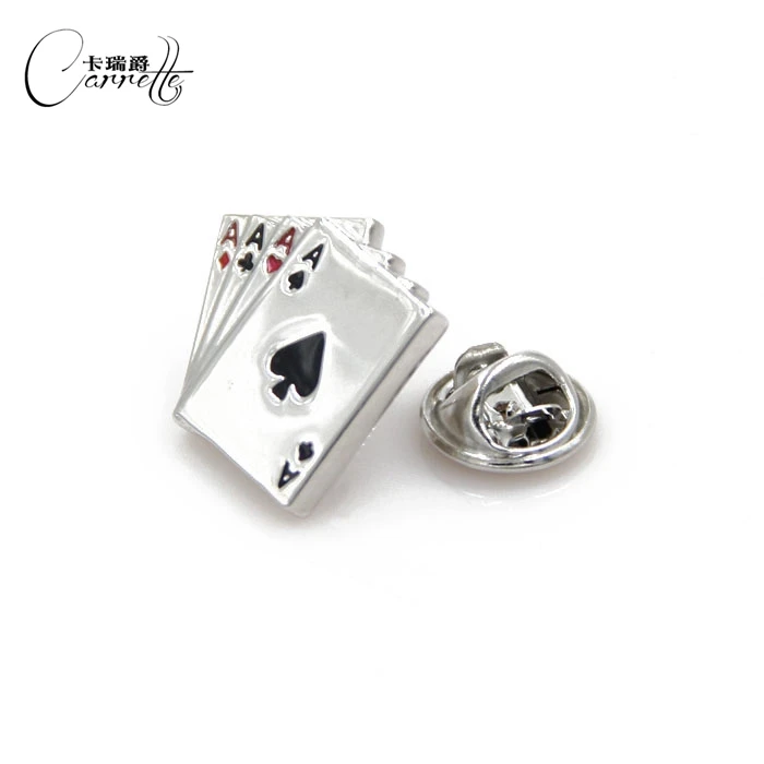 Праздничные подарки покер эпические любимые искусство 4 A воротник булавка брошь