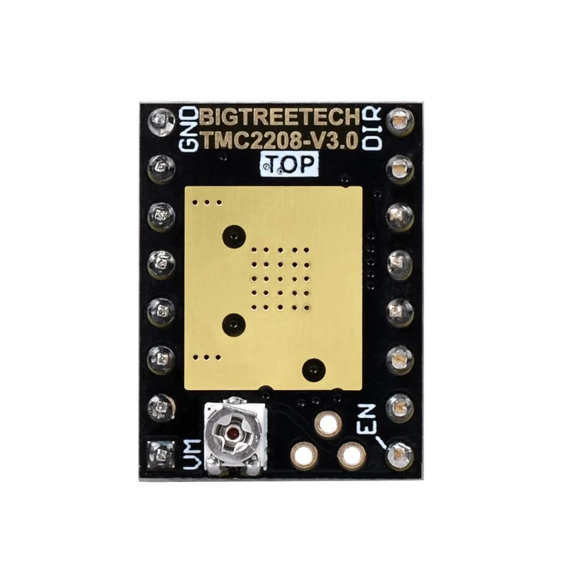 3D принтер Часть Stepstick Mute Tmc2208 V3.0 Драйвер шагового двигателя с радиатором для Skr V1.3