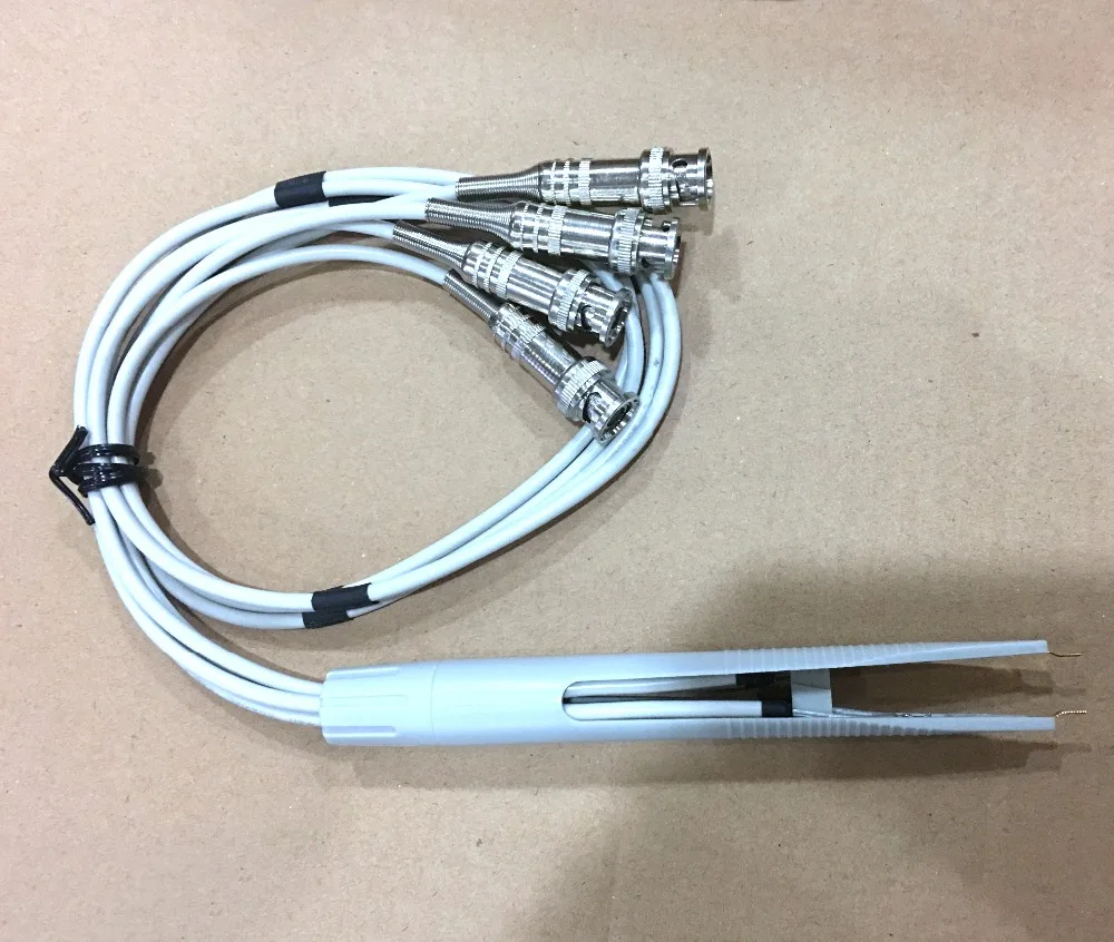 Новинка 1 комплект Кельвин Зажим IC SMD тестовый зажим для LCR Meter с 4 тестовыми