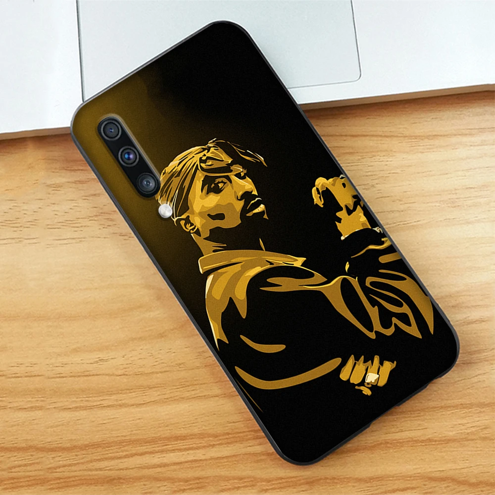 2pac Тупак и Бигги Мягкая обложка чехол для samsung Galaxy A50 A6 плюс A7 A8 A5 A9 A10 A30 A40 A70 - Цвет: 15