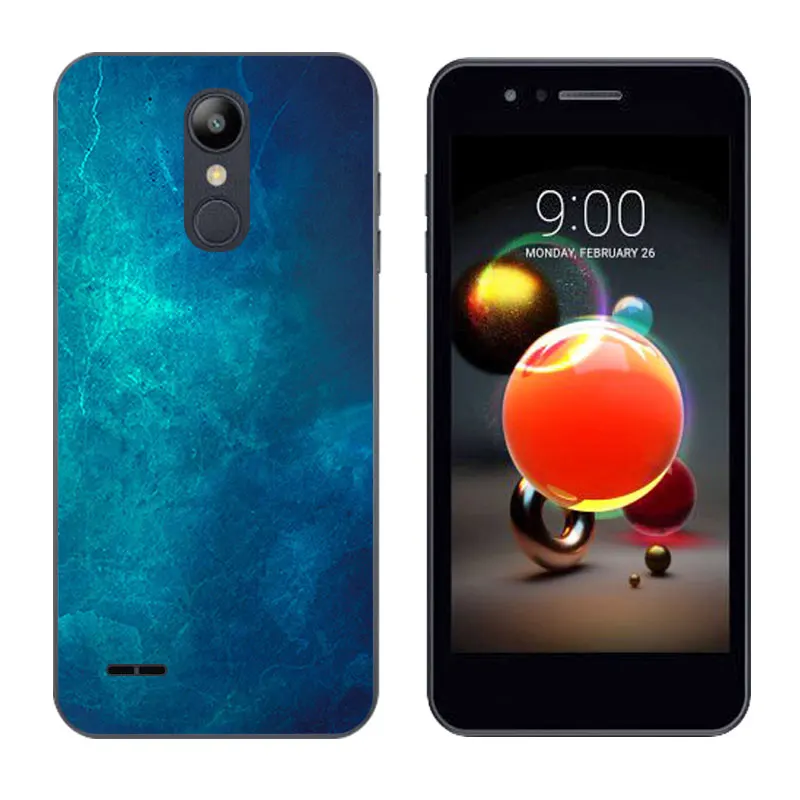 Ультратонкий чехол-накладка из ТПУ для телефона LG K8 (2018)/K9 с рисунком сосны 2018 K9