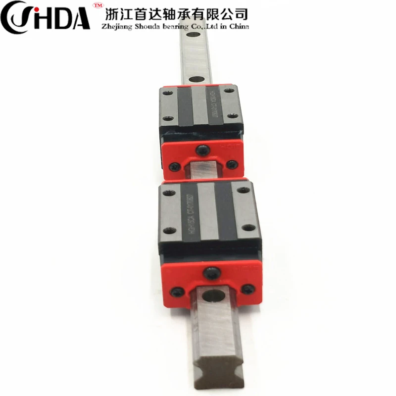 Free shipping ball screw SFU1605 &amp 2Pcs linear guide HGR20-L200/300/350/400/500/600/700mm+4pcs HGH20CA BK/BF12 coupler 8*10 |
