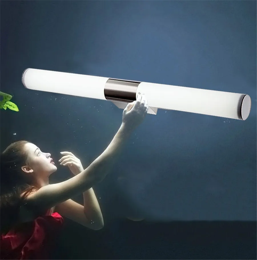 LumiParty 8 Вт AC90 265V 40 см светодиодные зеркальные светильники IP65 2835smd настенные для